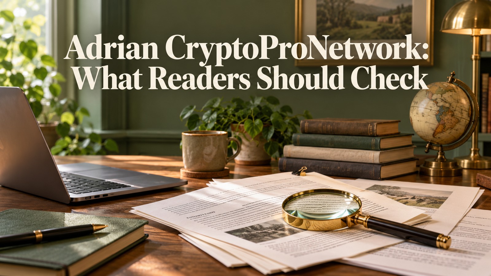 Adrian CryptoProNetwork: What Readers Should Check