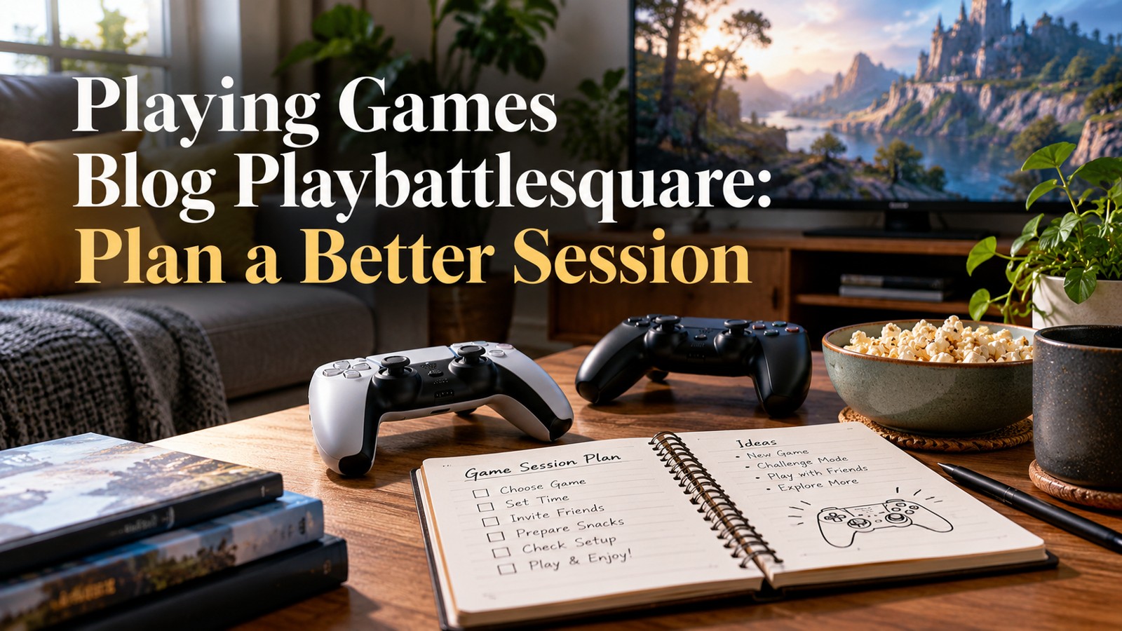Playing Games Blog Playbattlesquare: Plan a Better Session