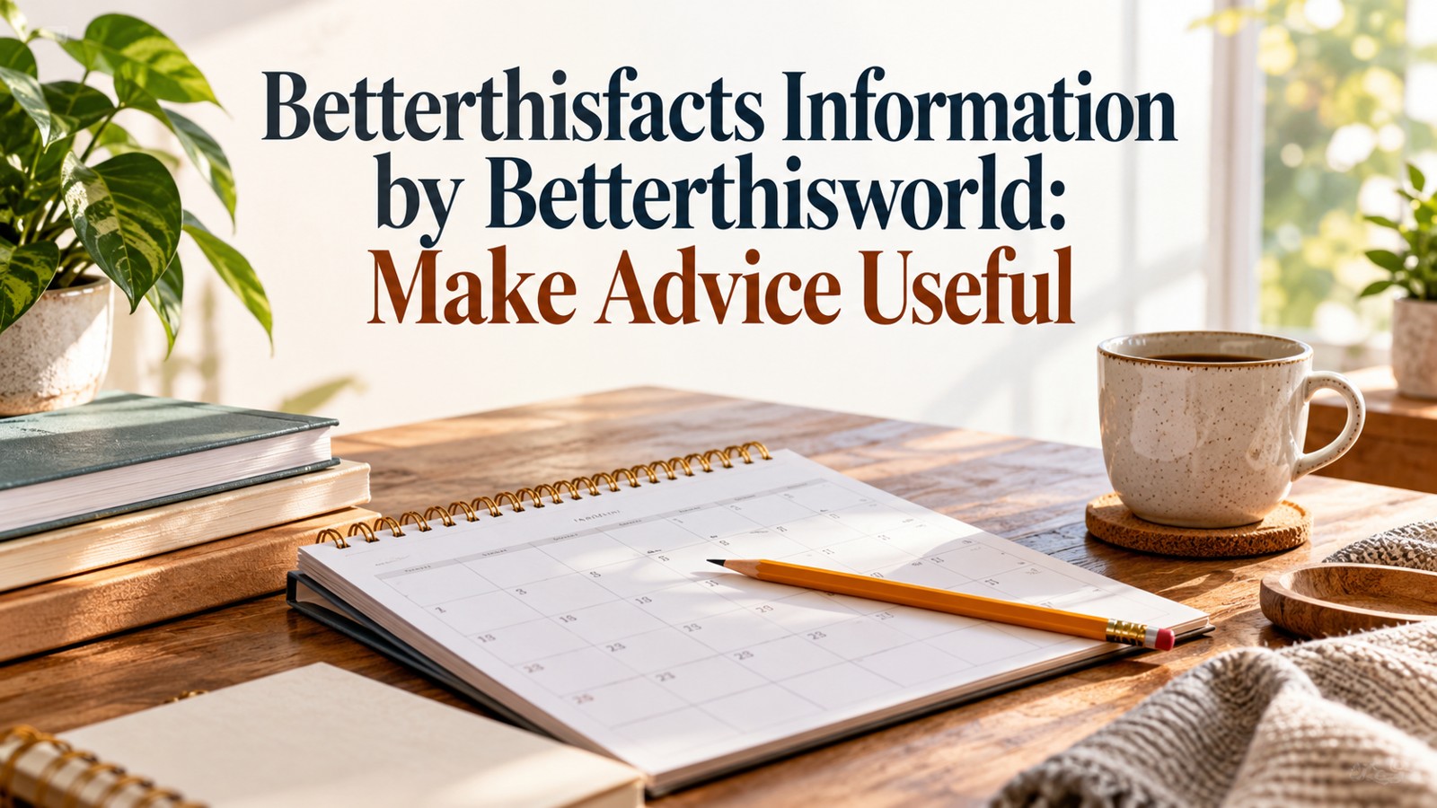 Betterthisfacts Information by Betterthisworld: Make Advice Useful
