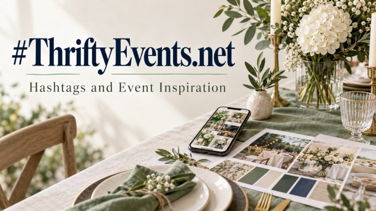#ThriftyEvents.net: Hashtags and Event Inspiration #ThriftyEvents.net — Hashtags and Event Inspiration featured cover