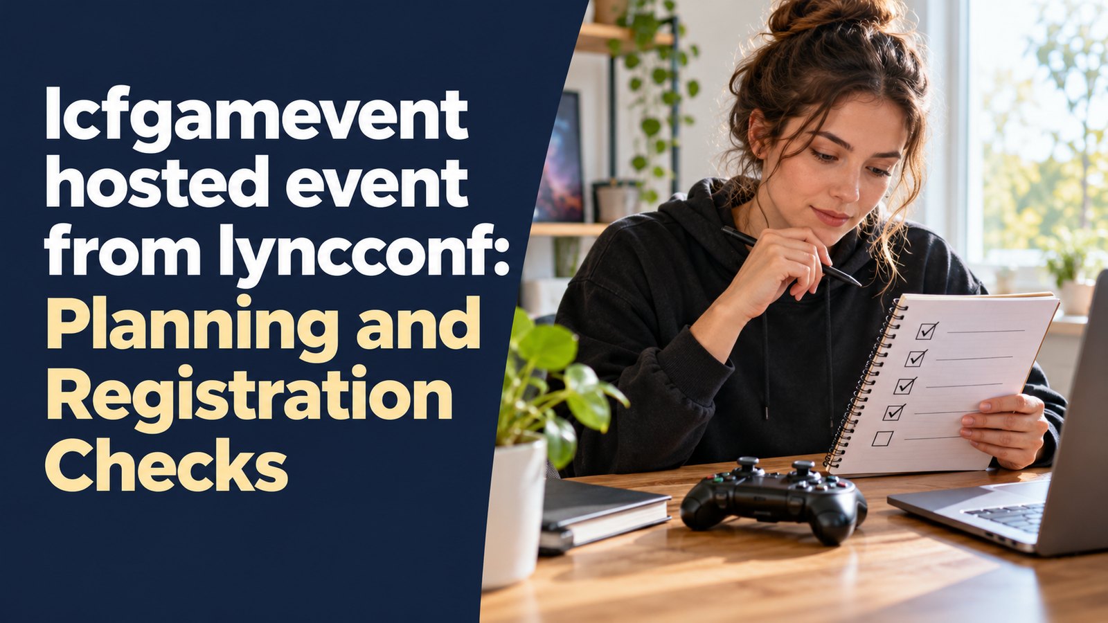 lcfgamevent hosted event from lyncconf: Planning and Registration Checks