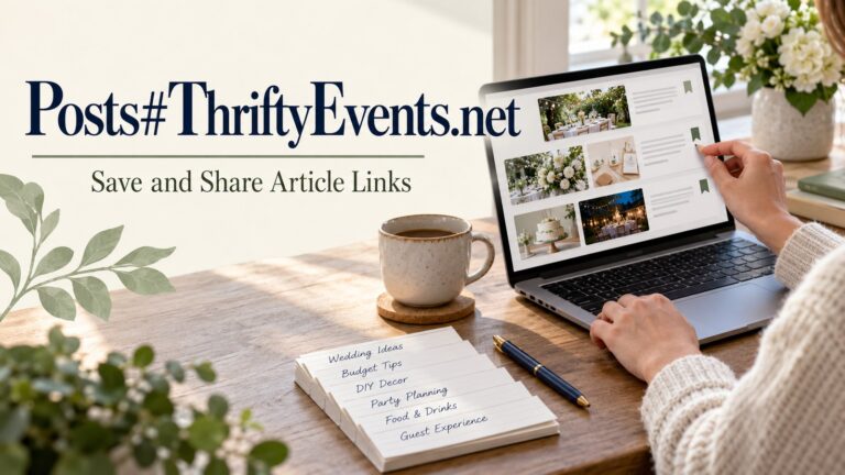 Posts#ThriftyEvents.net: Save and Share Article Links Posts#ThriftyEvents.net — Save and Share Article Links featured cover